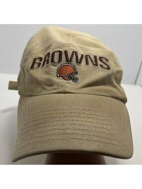 Vintage Cleveland Browns Logo Athletic Adjustable Strapback Hat Cap